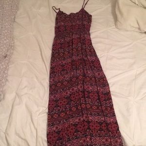 A maxi dress worn twice
